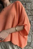 Conrad Box Cotton Knit Papaya -